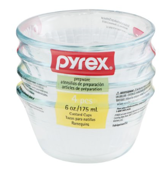 Pyrex Custard Cups 177 ML Pack of pcs – Home Asia Store