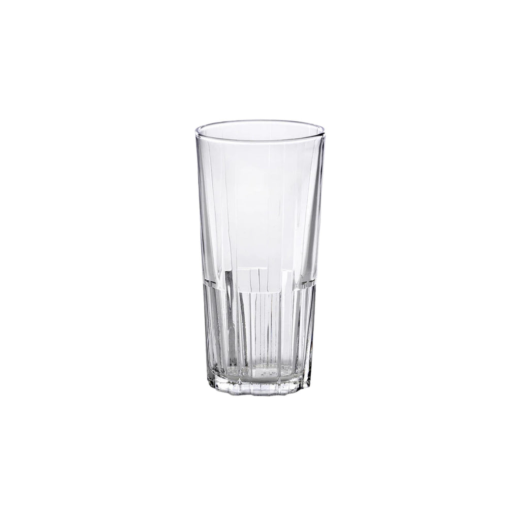 Duralex® Jazz Clear Highball Tumbler 300ml Set Of 6 Glasses, for drinking juice, water, cocktails, hot drinks or cold, made in france