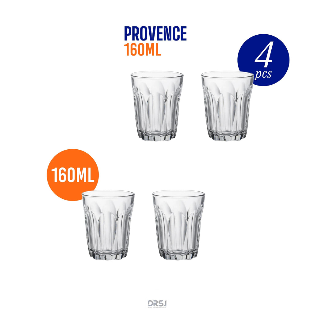 Duralex Provence Glasses 160ml Set of 4