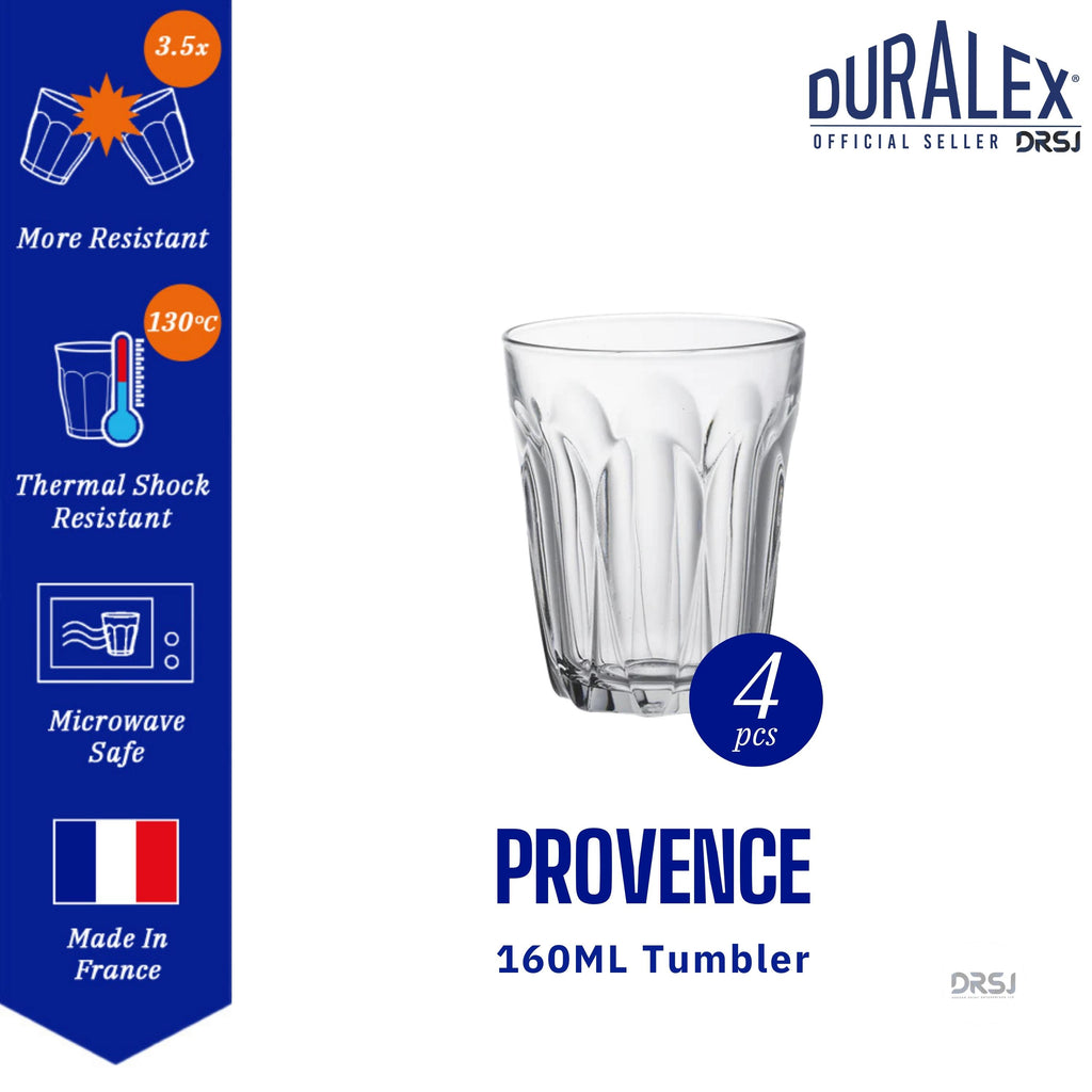 Duralex Provence Glasses 160ml Set of 4