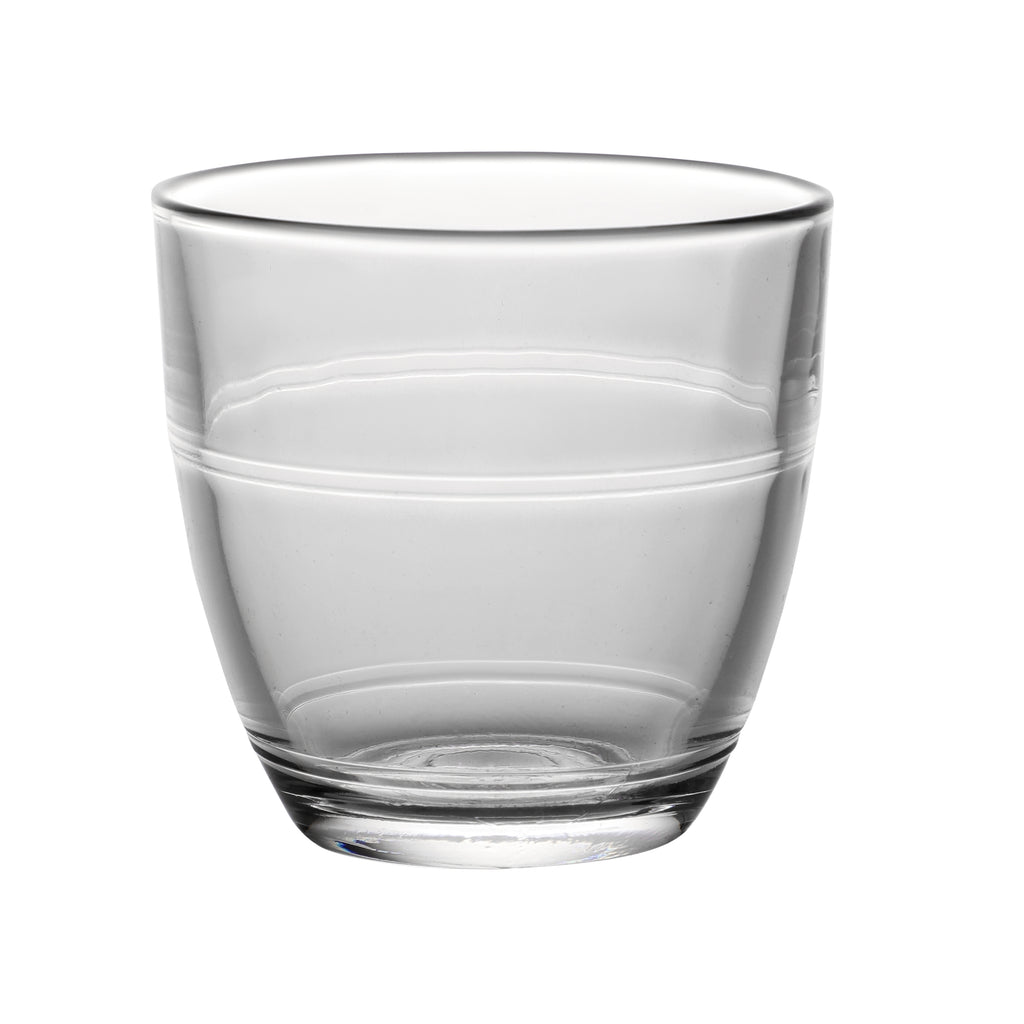 Duralex Gigogne Clear Drinking Tumbler/Glass 90 ml 6 Pc Set