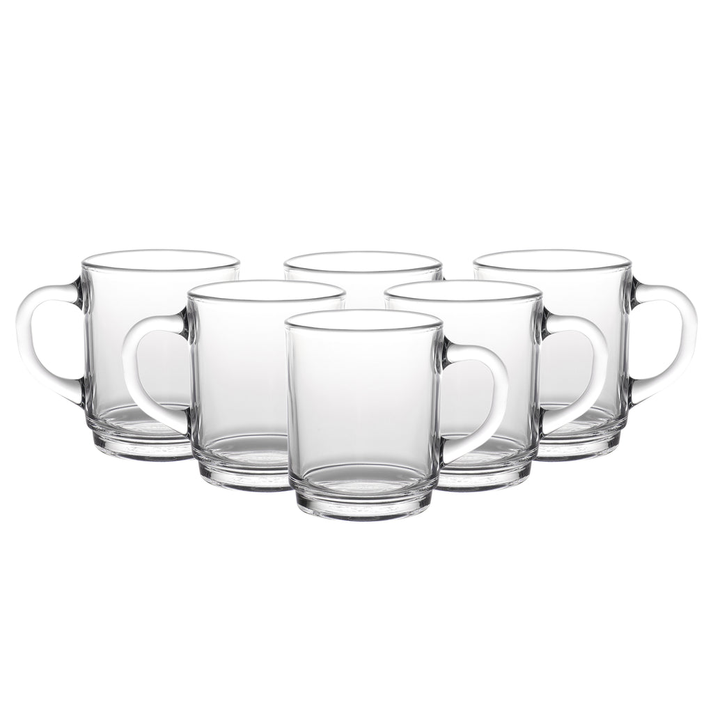 Duralex Versailles Clear Mug 260 ML  6 PCS SET