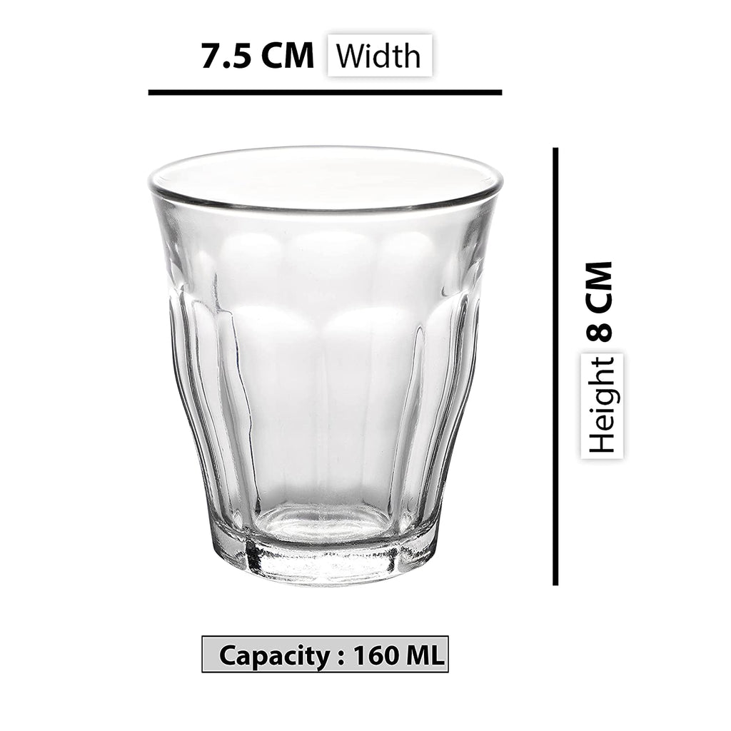  Tumbler Whiskey, Juice, water, or drinking glass 7.5*8 cm, 160 ml