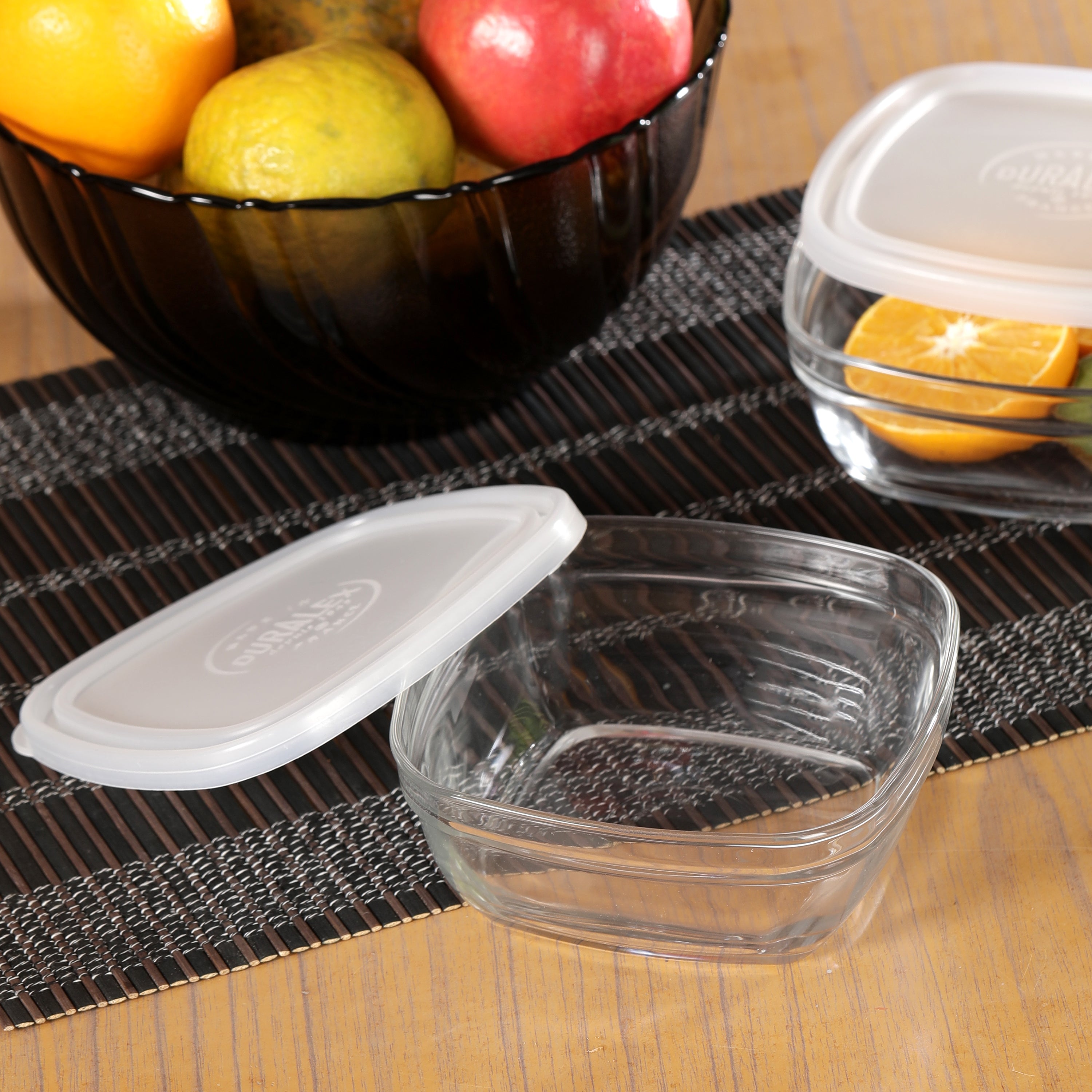 Freshbox Square with Frosted Lid 3 PCS SET - 610ML – Home Asia Store