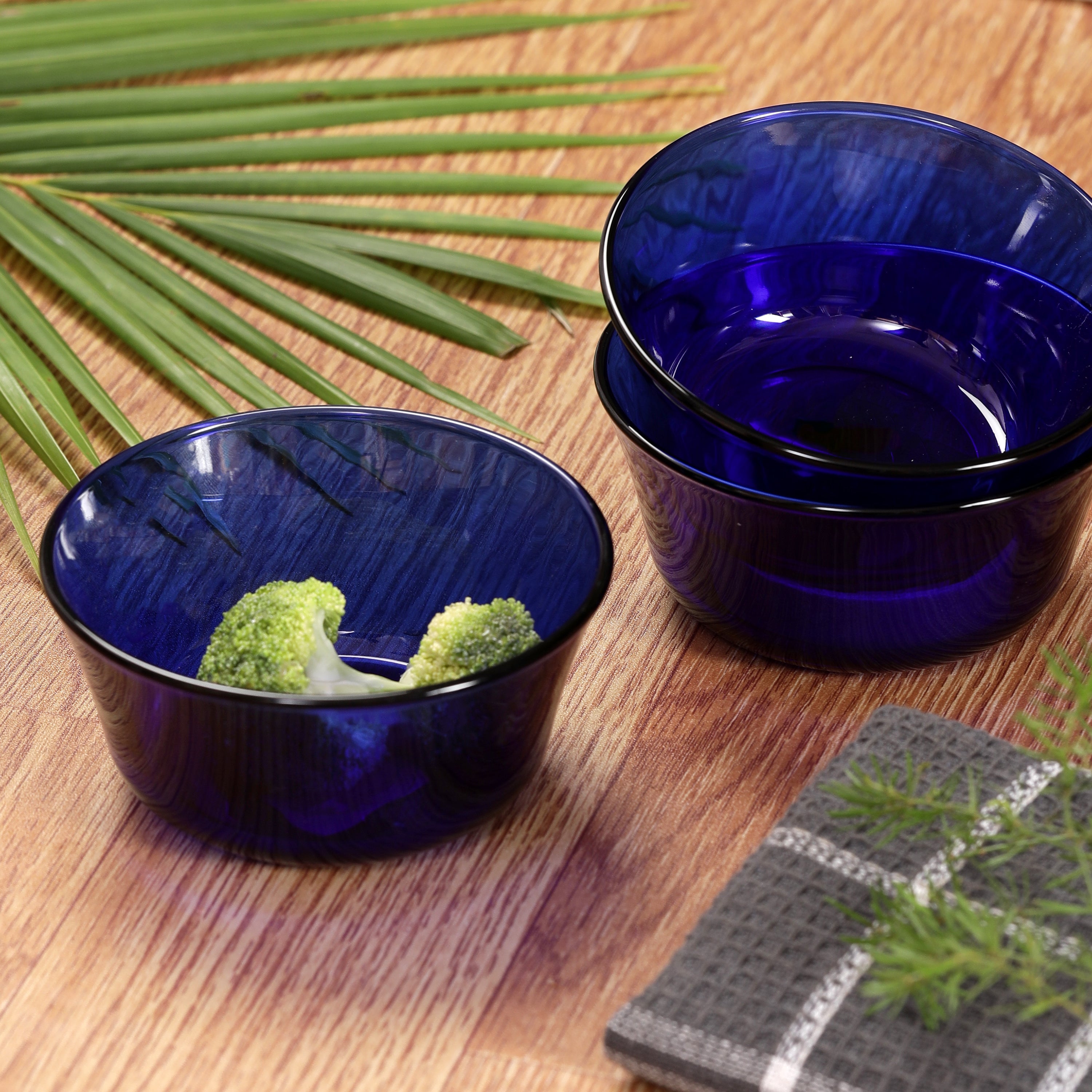 6pcs/set Glass Bowl Crystal Salad Fruit Bowl Gift Set | SHEIN USA