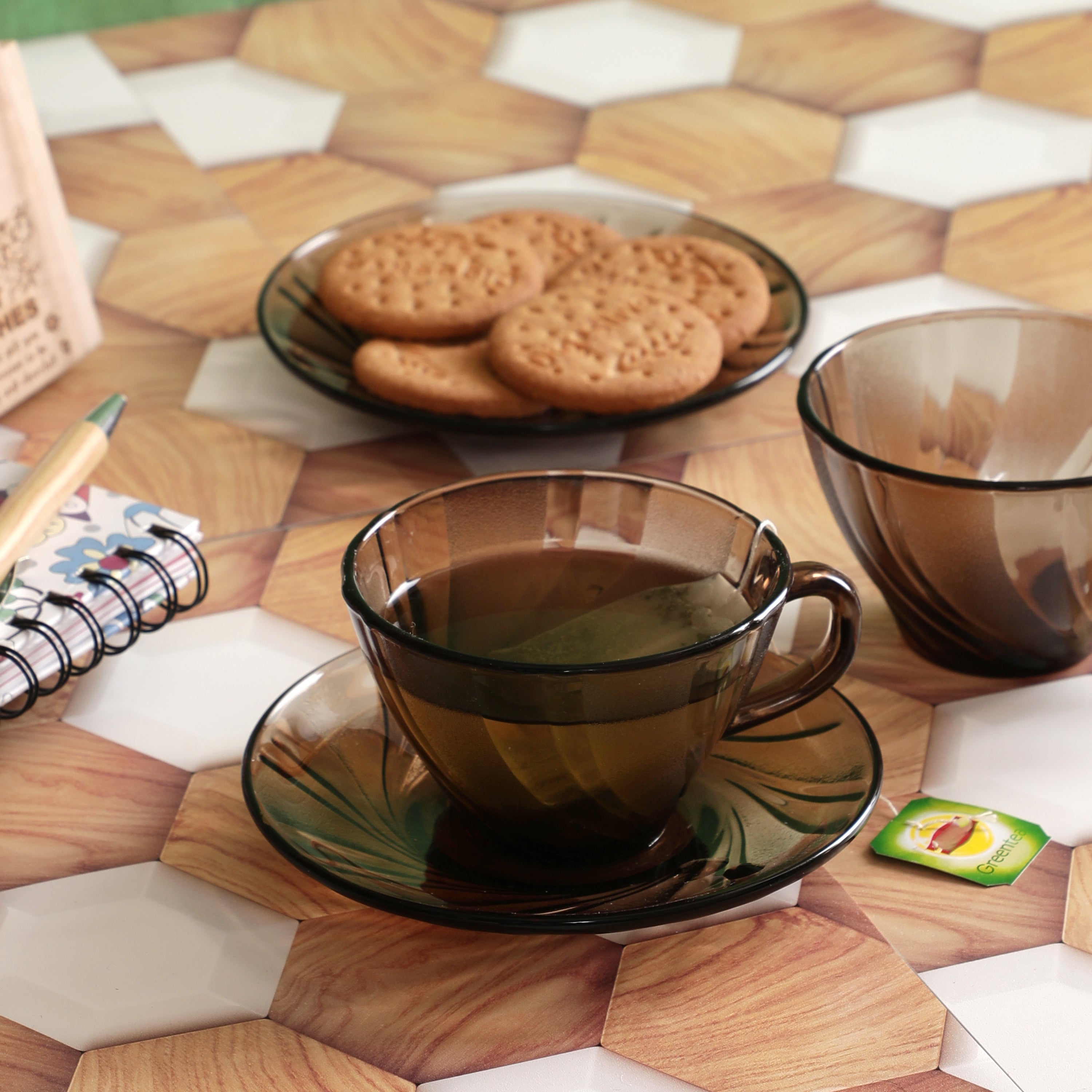 DURALEX - Set Di Tazza E Piattino / Tazze E Piattini DURALEX - Set Di Tazza E Piattino / Tazze E Piattini