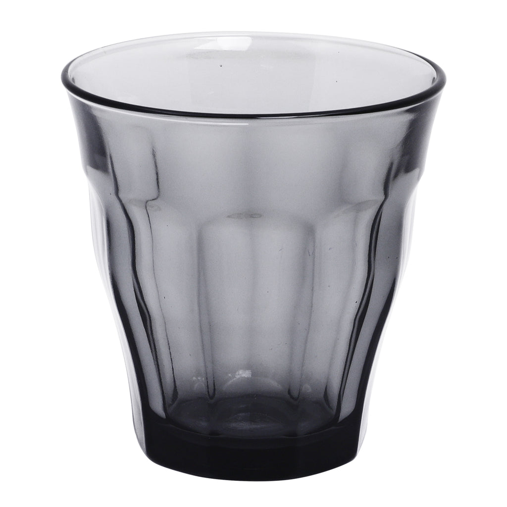 Duralex, Grey 25 cl Picardie Tumbler, Pack of 6,