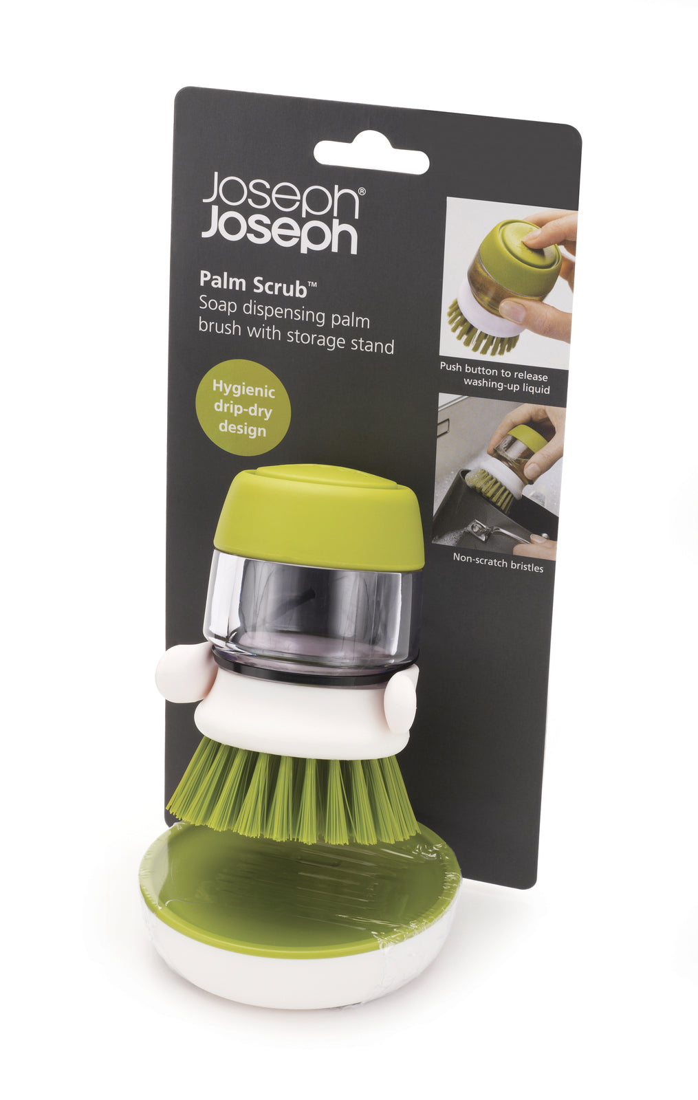 Palm Scrub™ Gray Washing-up Brush